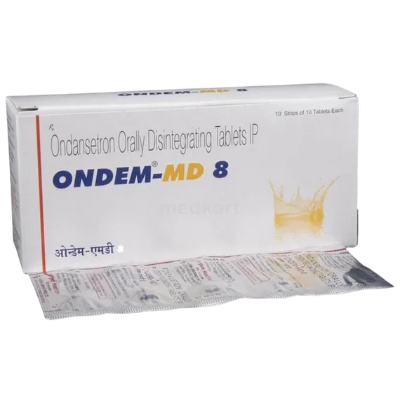 ondem md 8mg tablet 10's
